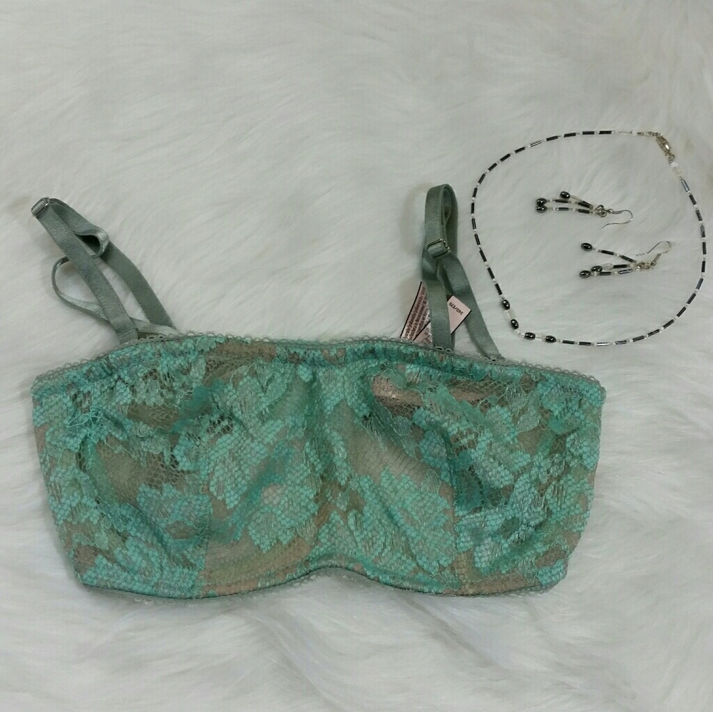 NEW VS 34D body Victoria multi bralette blue $17